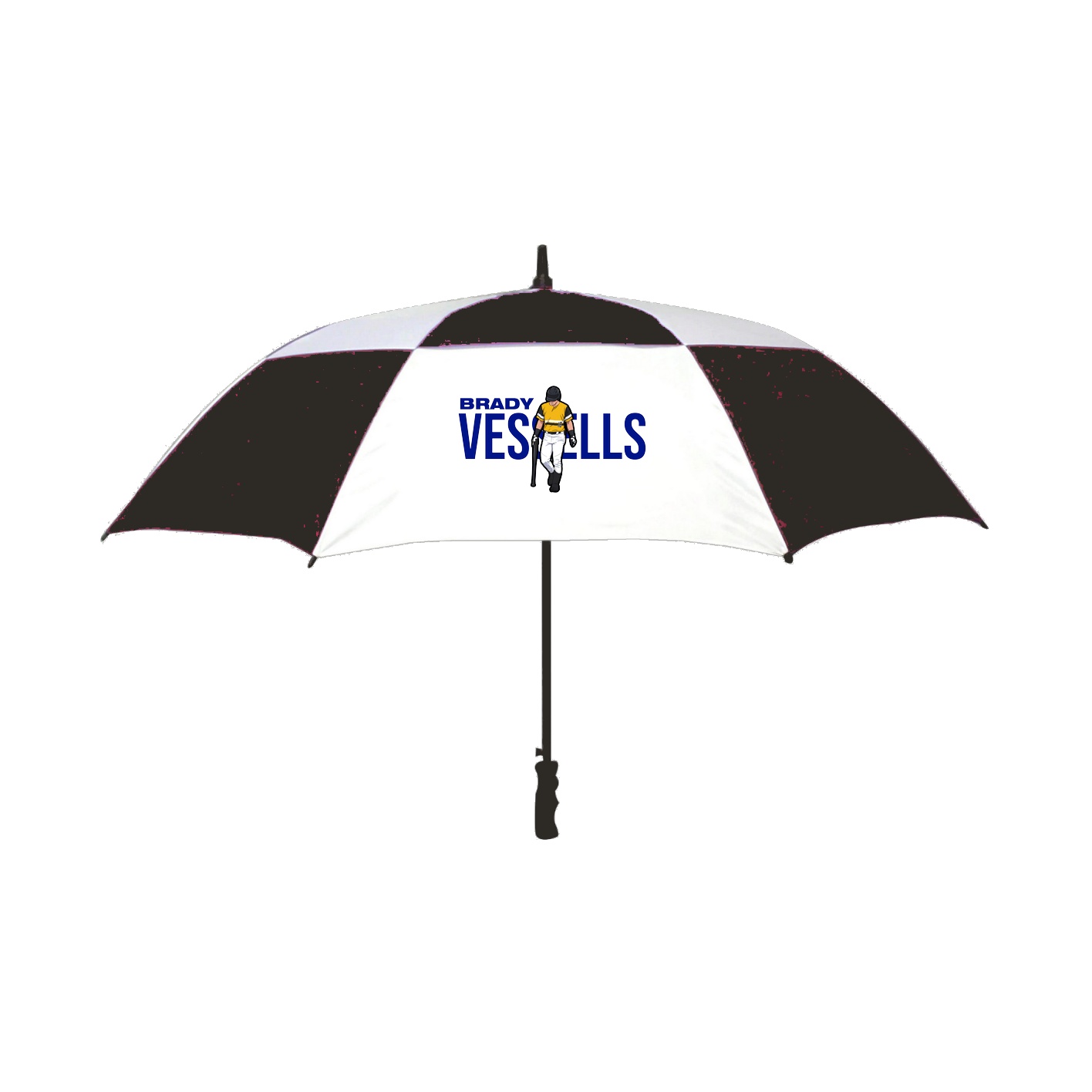 Golf Umbrella — Player Name in Black