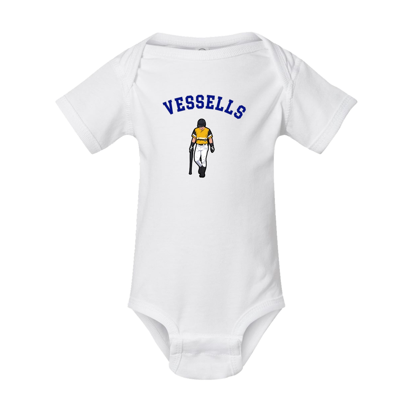 Baby Onesie — Shirsey Arch in White