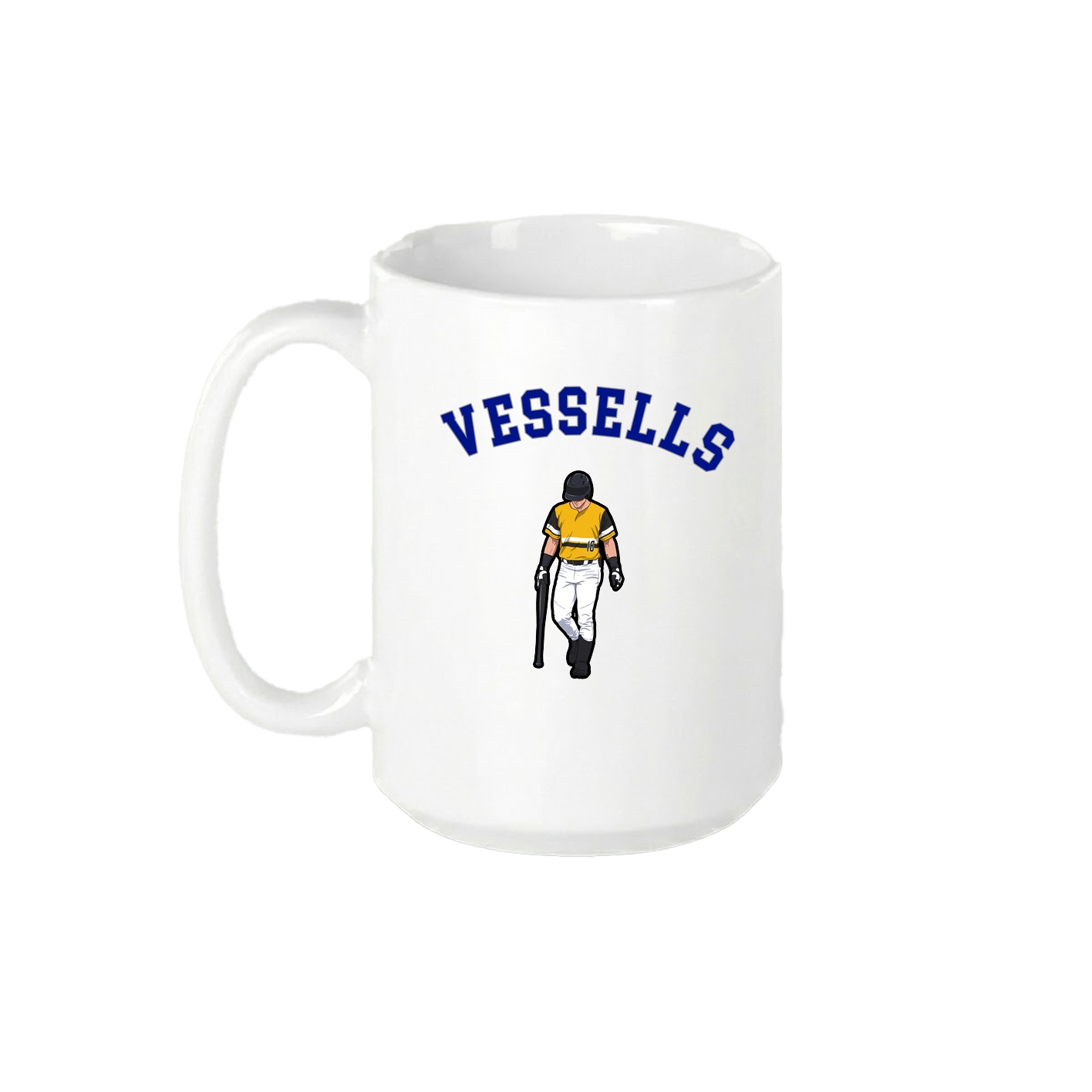 15oz Coffee Mug — Shirsey Arch in White
