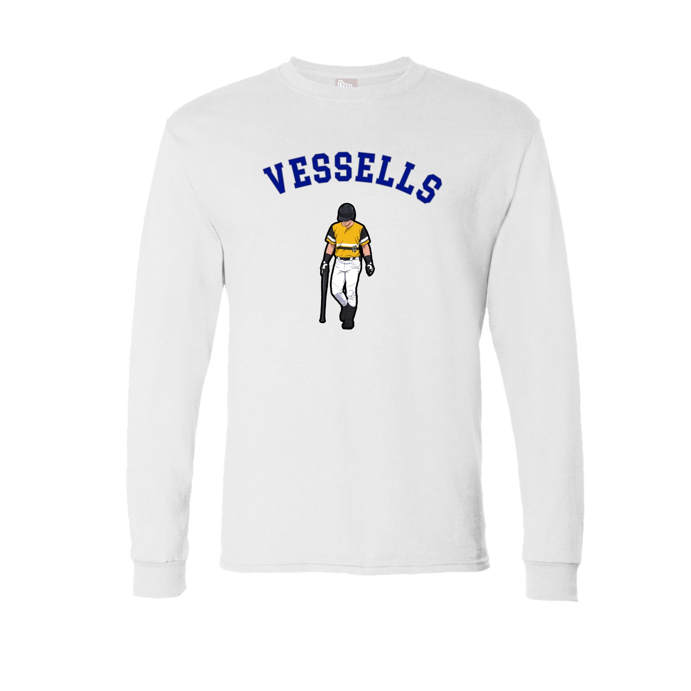Long Sleeve Tee — Shirsey Arch in White