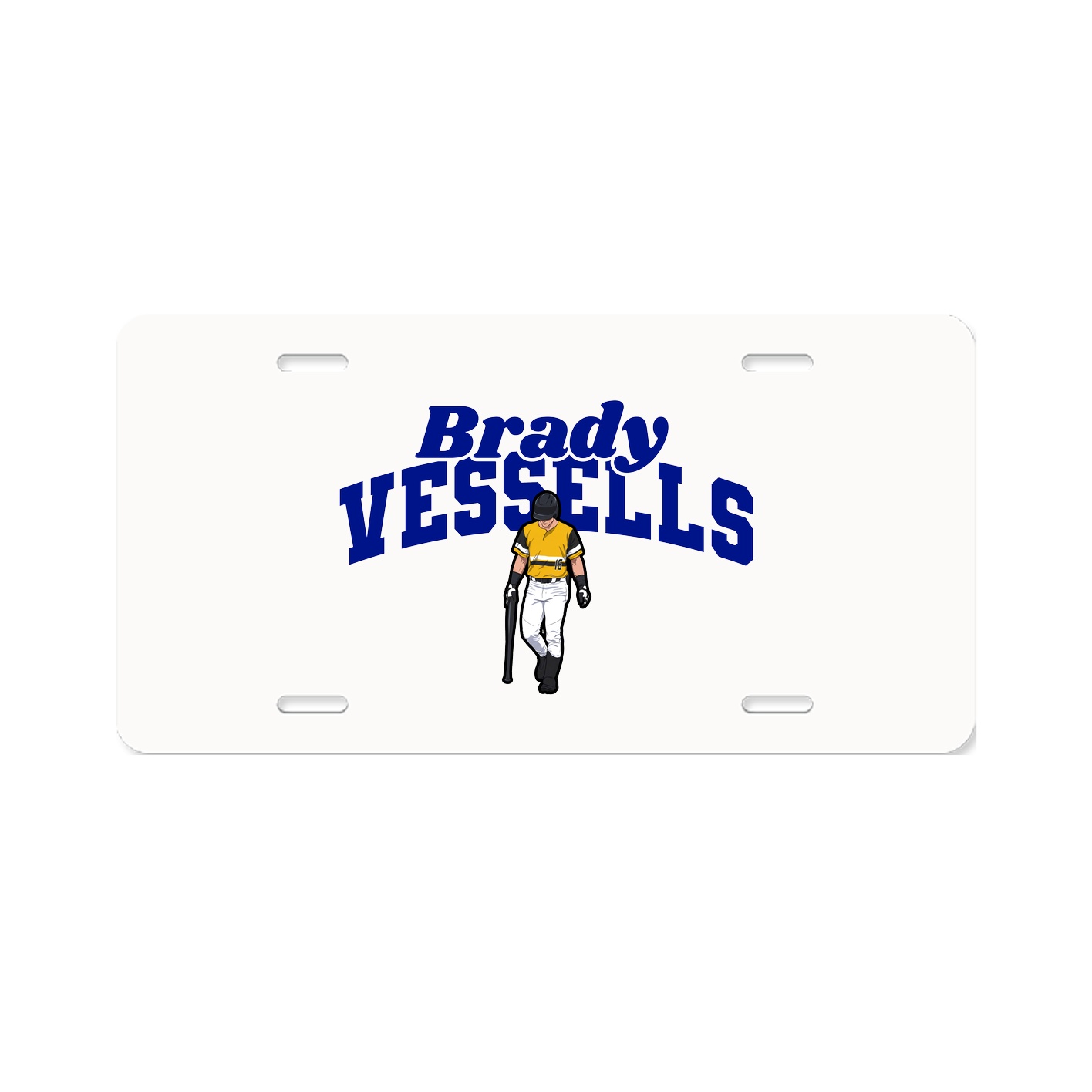 License Plate — Signature Arch in Classic