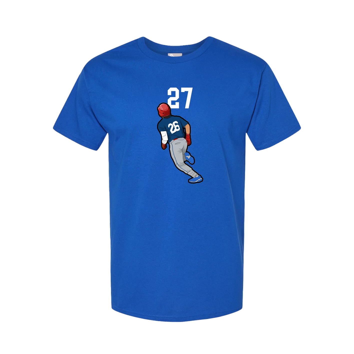 Tee — Number Top in Royal