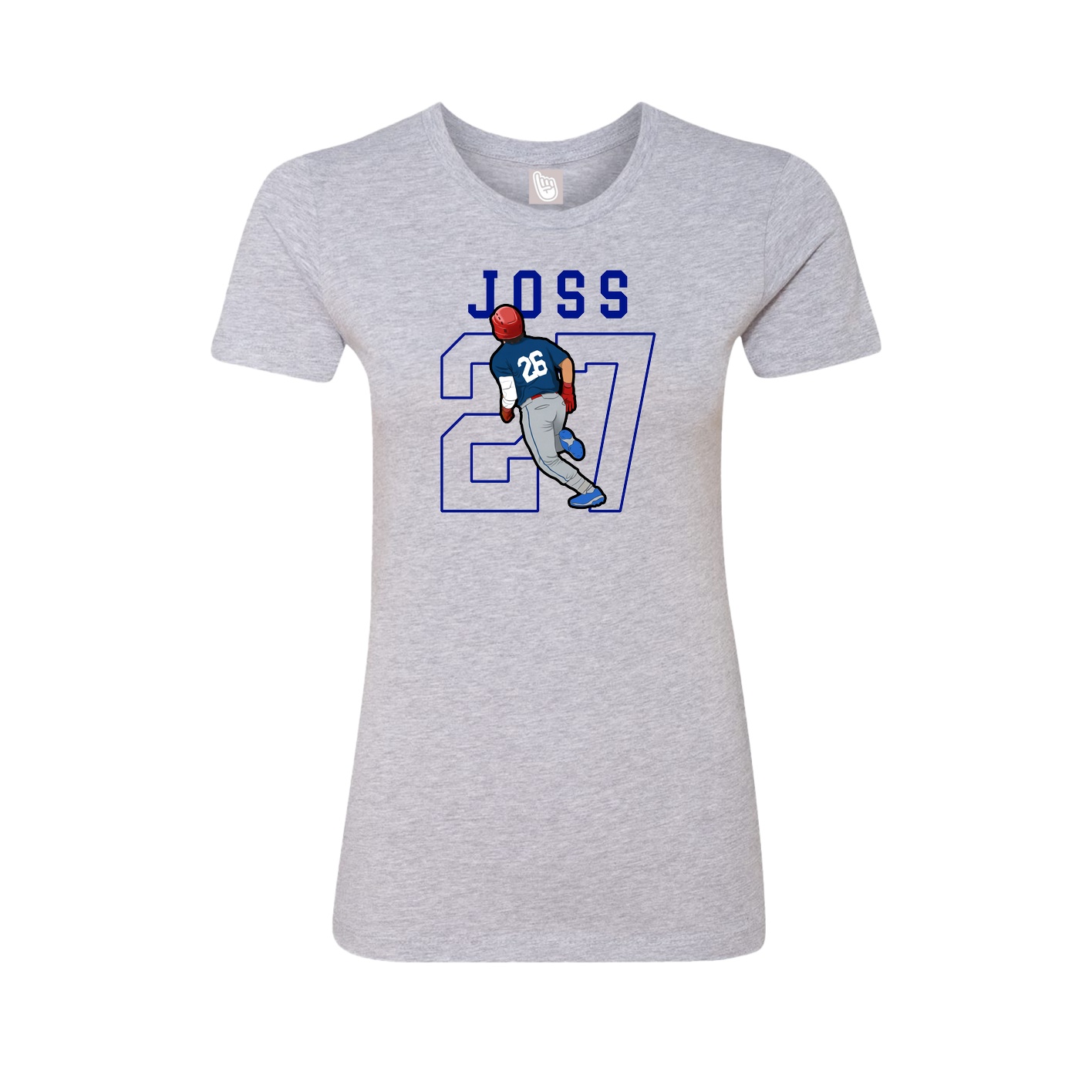Fitted Women's Tee — Shirsey in Grey