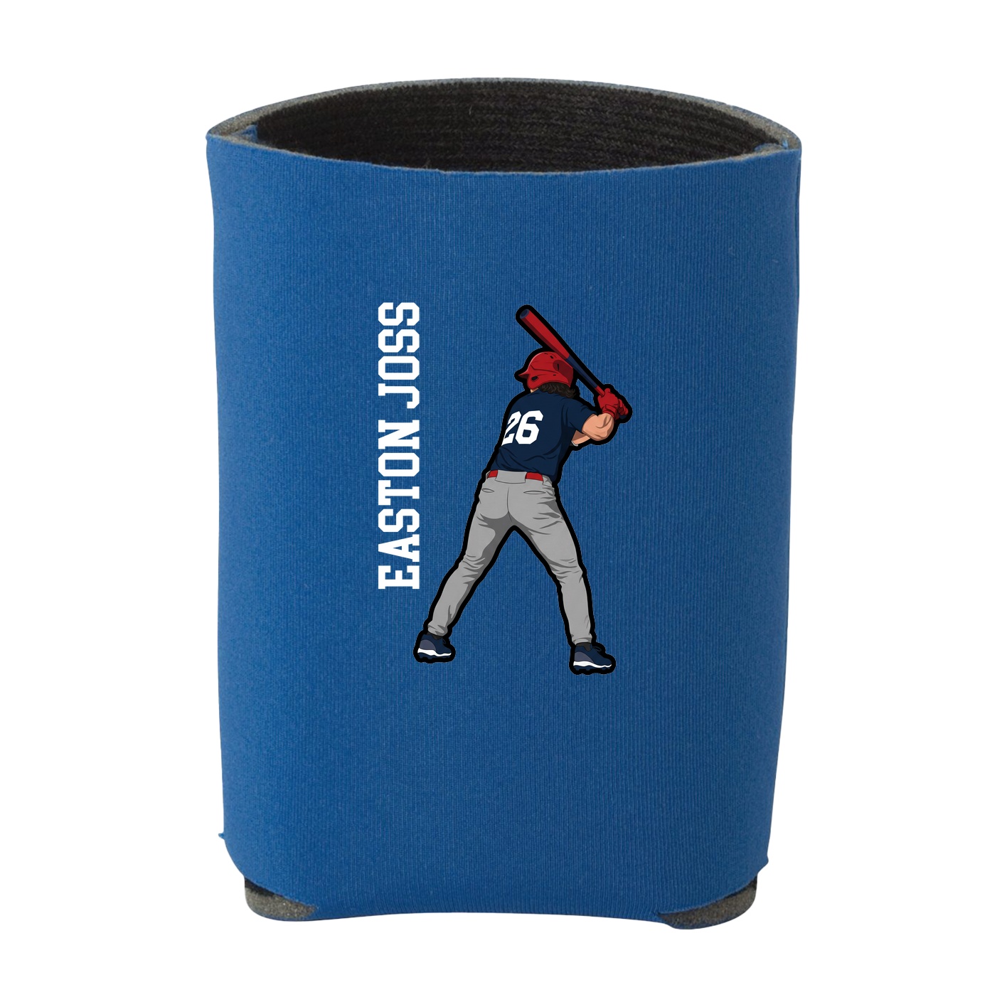Can Holder — Name Vertical in Royal