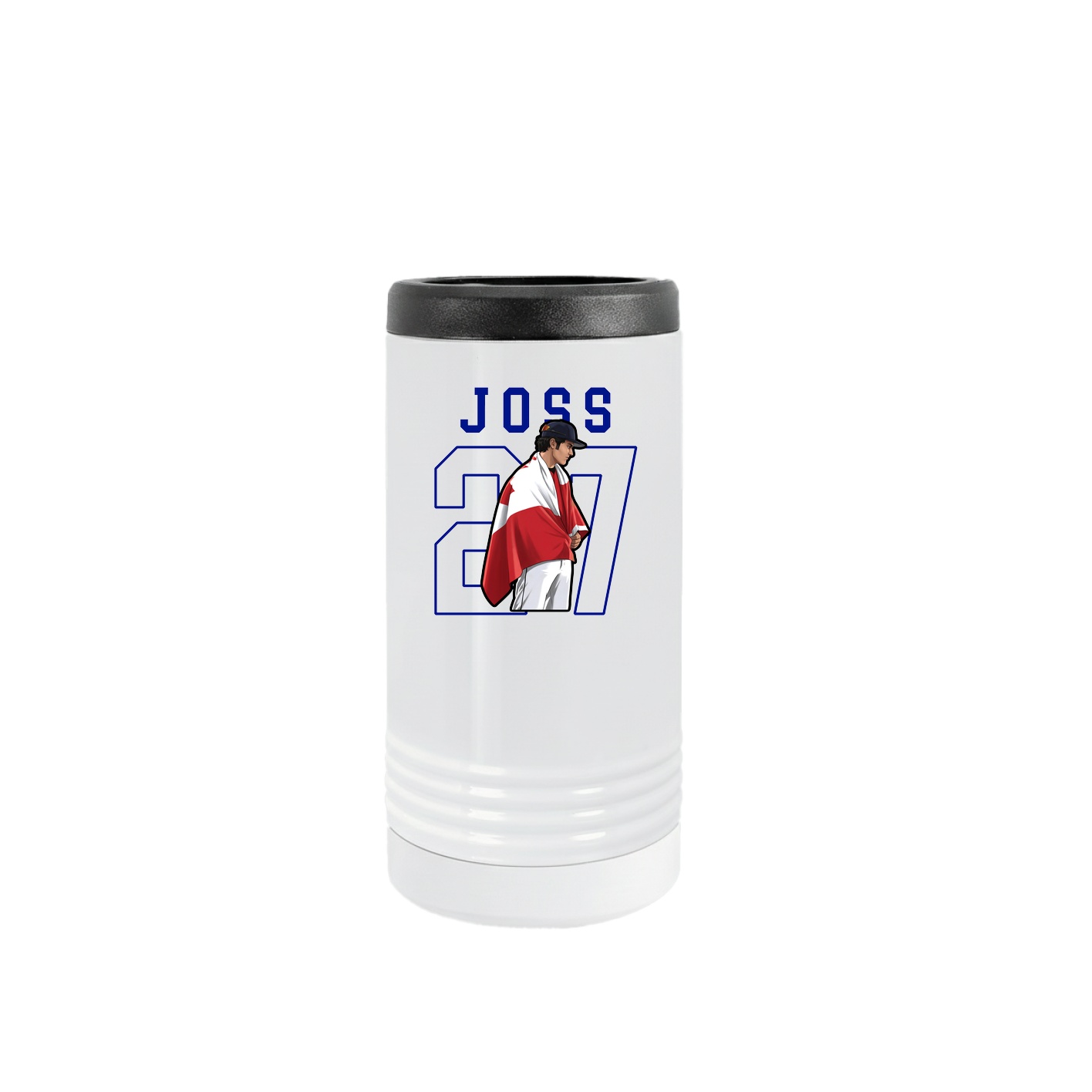 Slim Beverage Holder — Shirsey in White