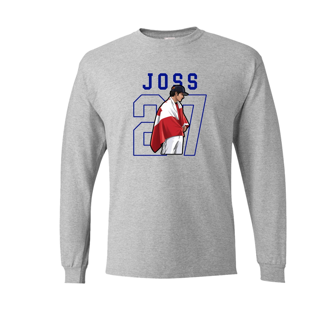 Long Sleeve Tee — Shirsey in Grey