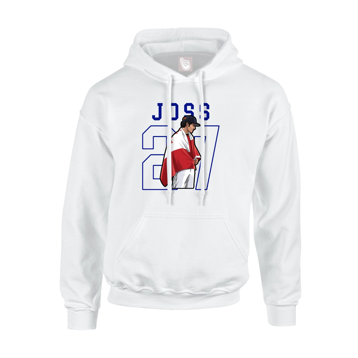 Hoodie — Shirsey in White