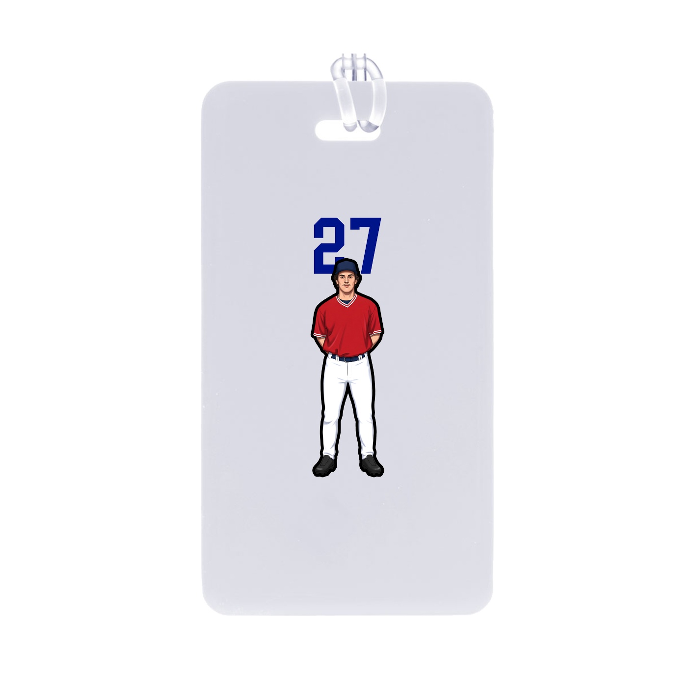Bag Tag — Number Top in Classic