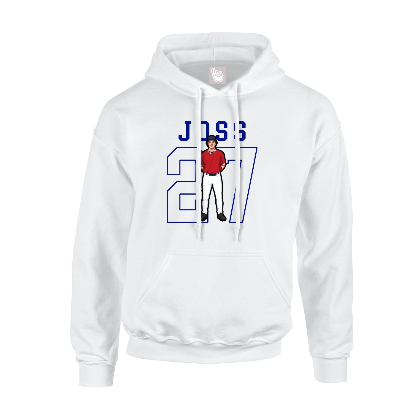 Youth Hoodie — Shirsey in White