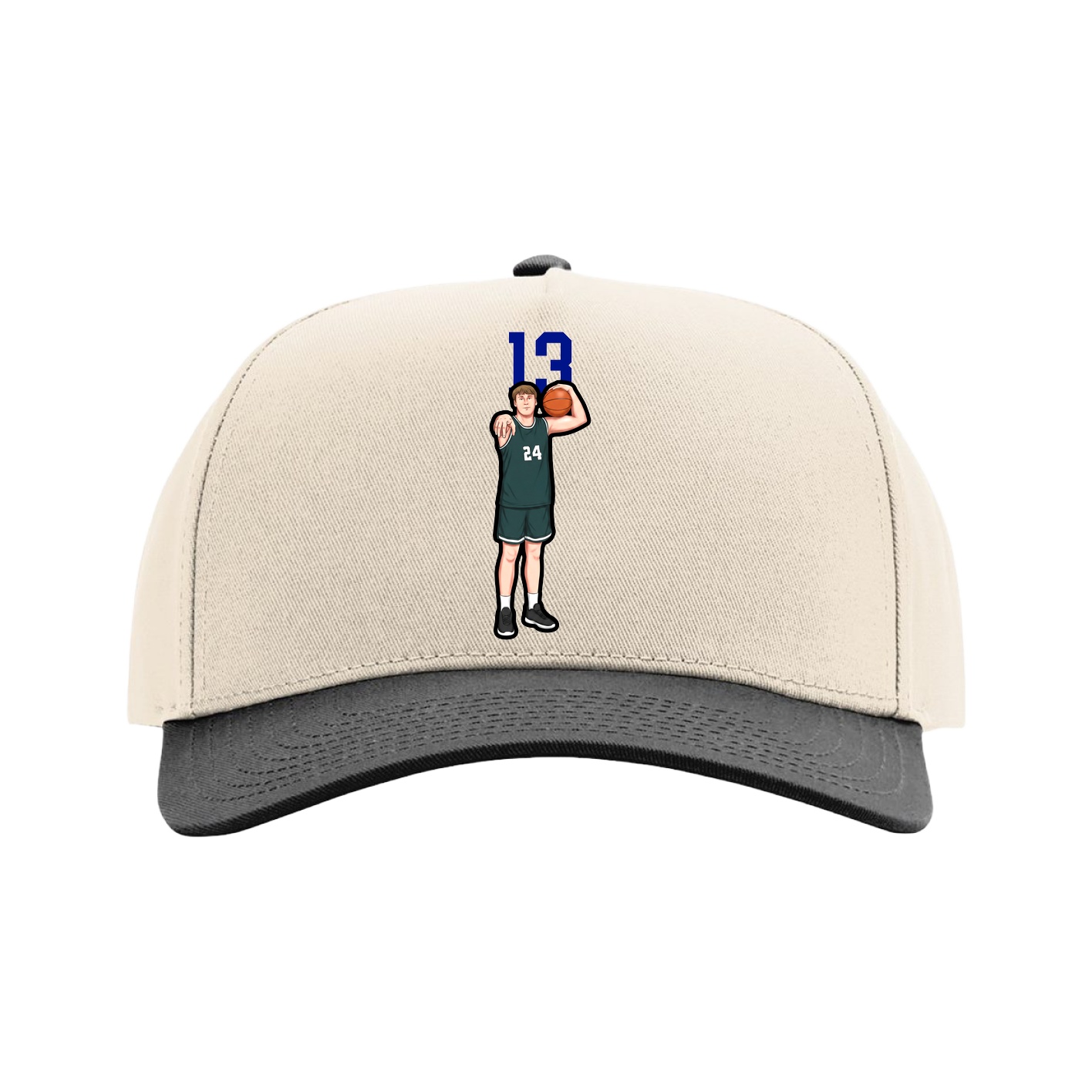 Full Fabric Five-Panel Champ Cap
