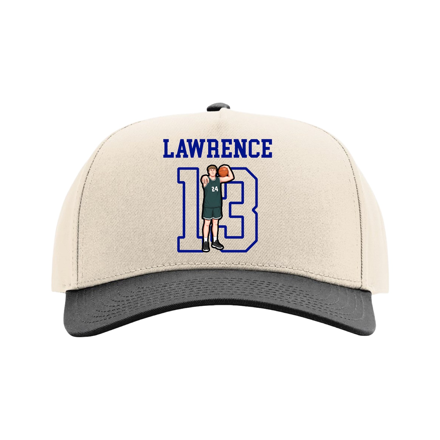 Full Fabric Five-Panel Champ Cap