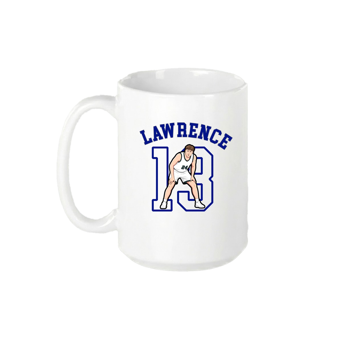 15oz Coffee Mug — Shirsey Arch in White