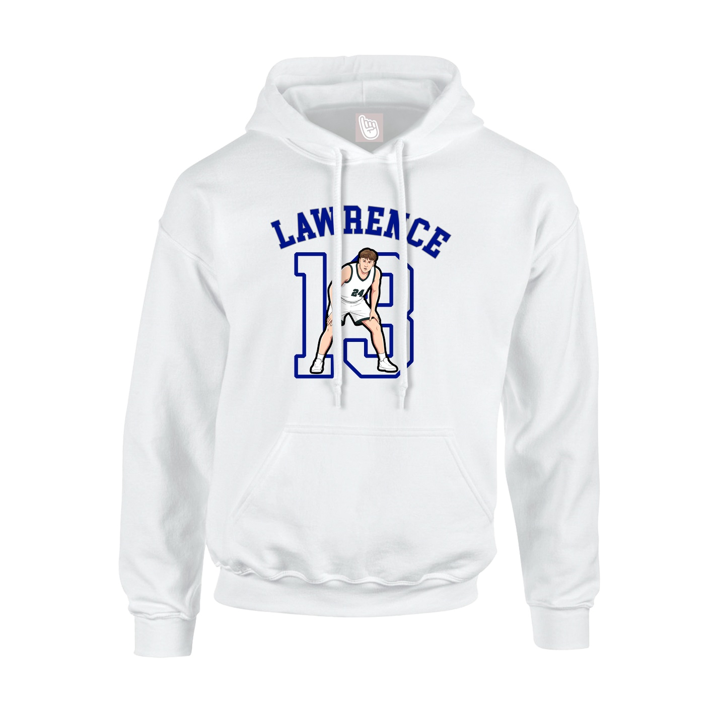 Hoodie — Shirsey Arch in White