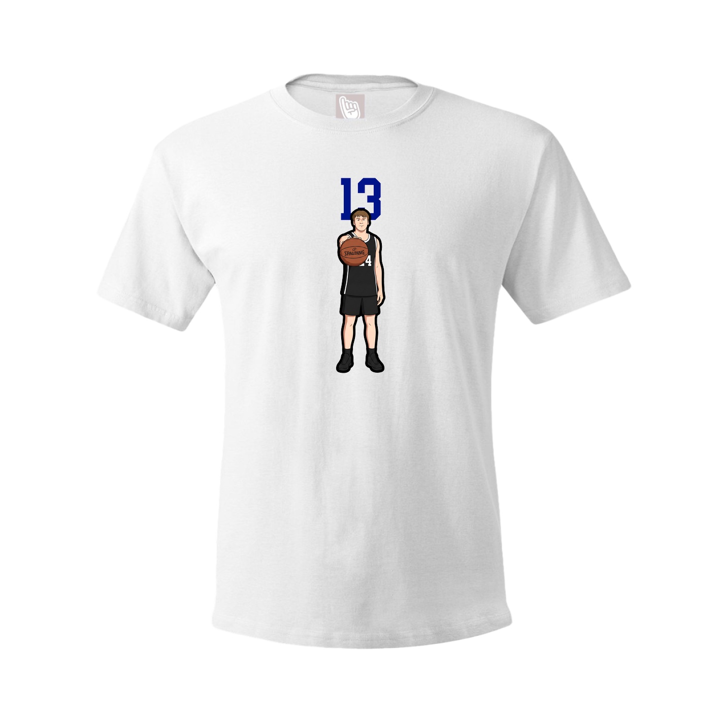 Tee — Number Top in White