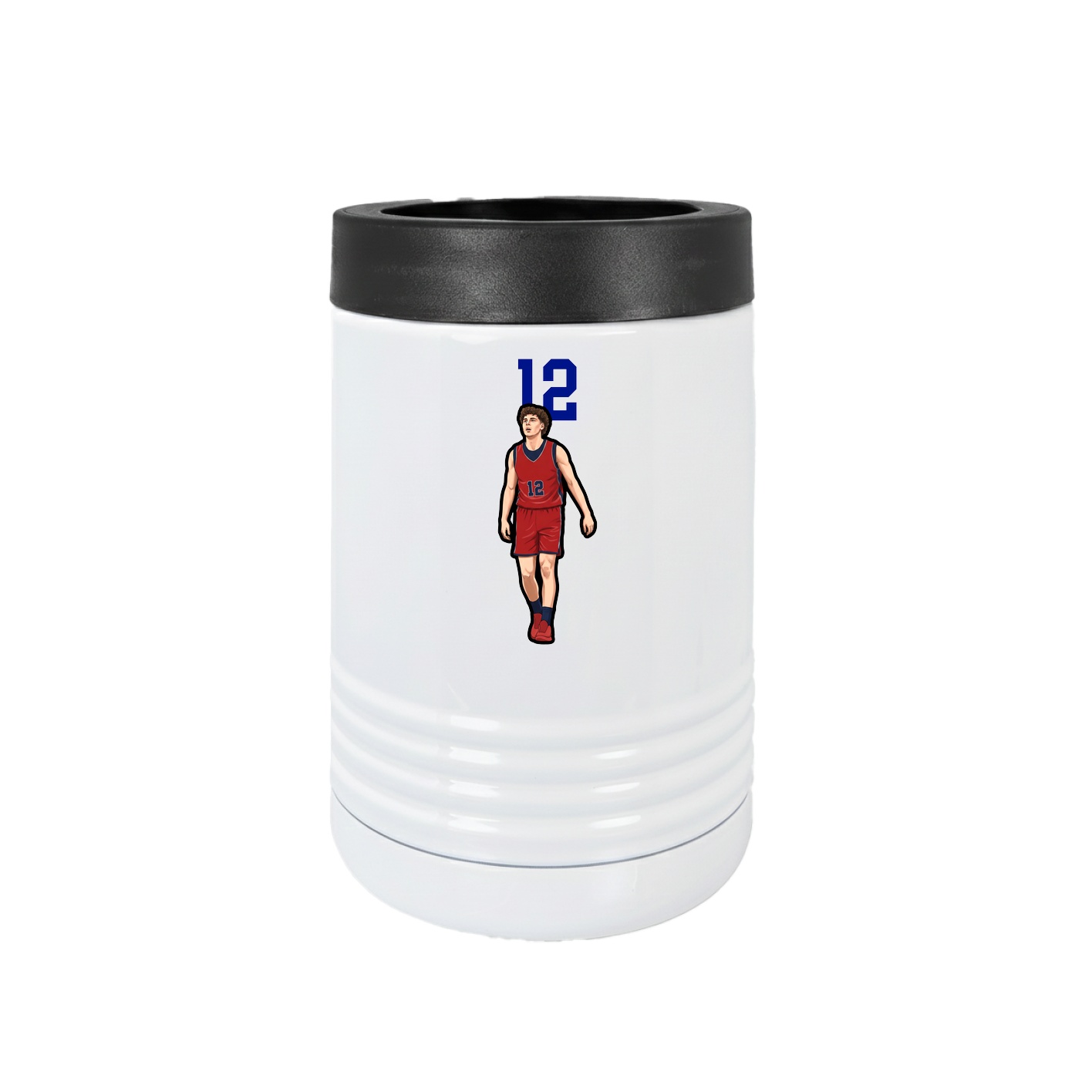 Beverage Holder — Number Top in White