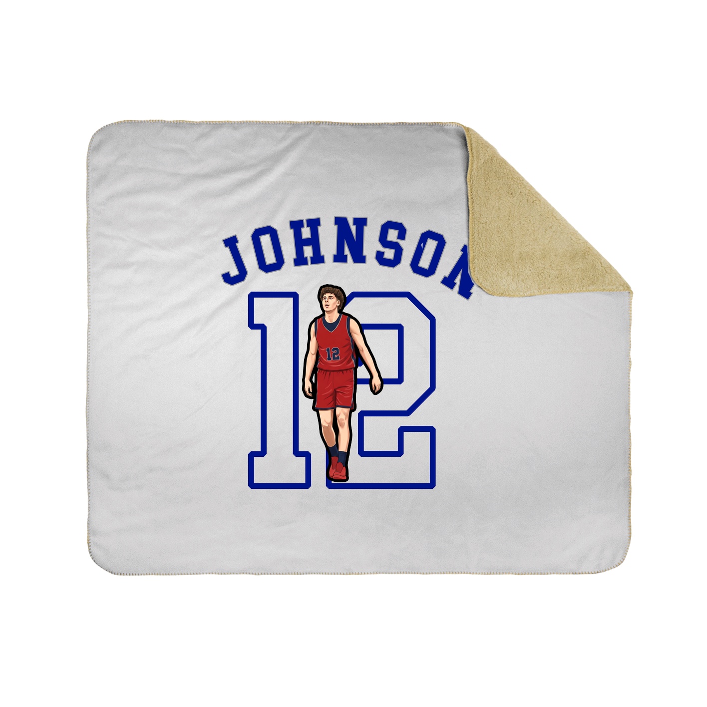 Throw Blanket — Shirsey Arch in White
