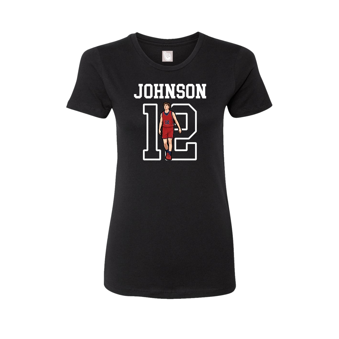 Fitted Women's Tee — Shirsey in Black