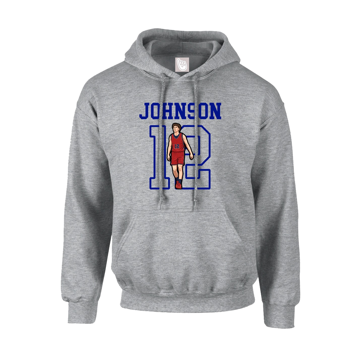 Hoodie — Shirsey in Grey