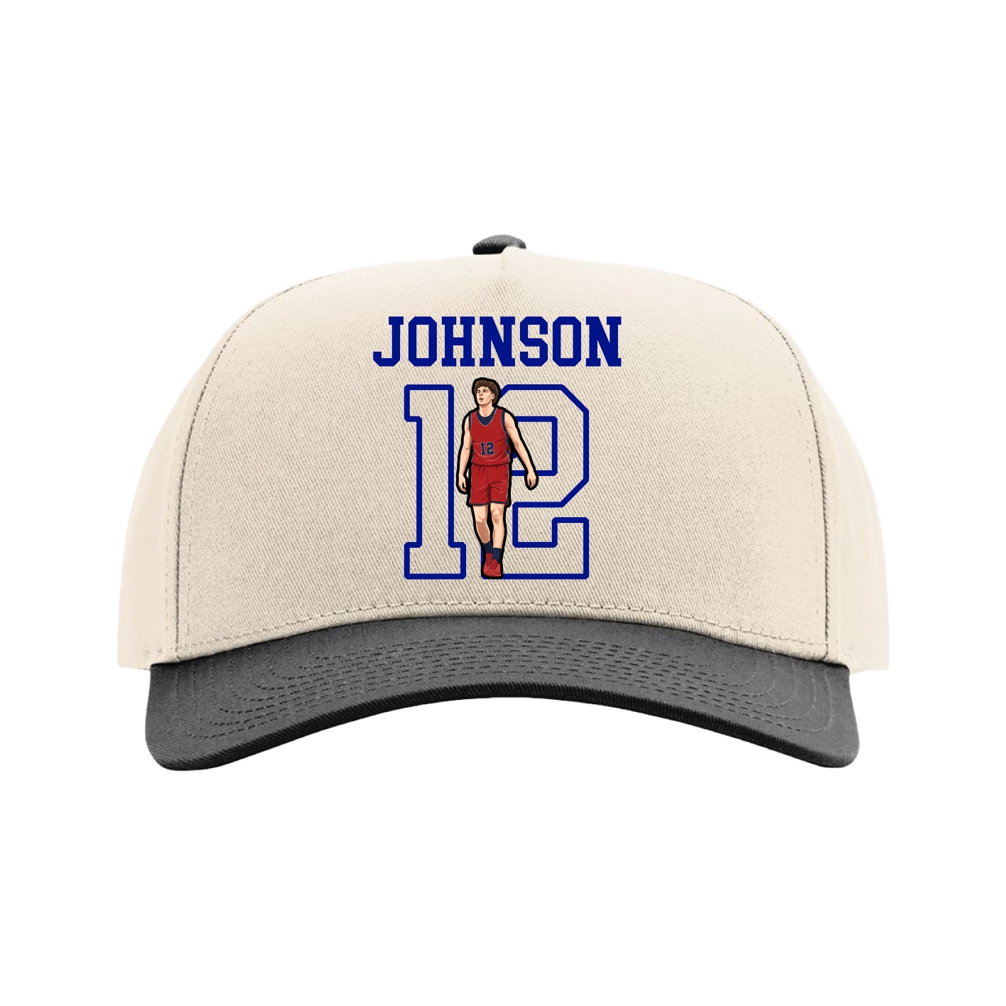 Full Fabric Five-Panel Champ Cap