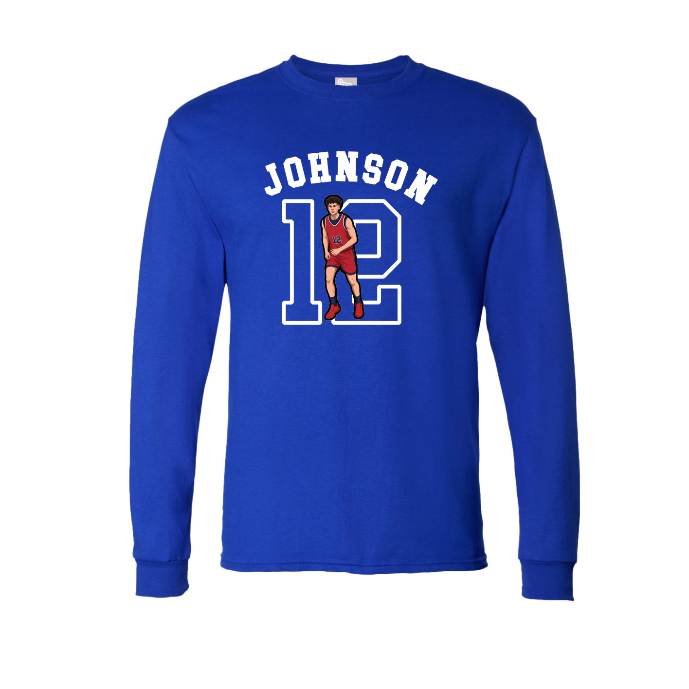 Long Sleeve Tee — Shirsey Arch in Royal