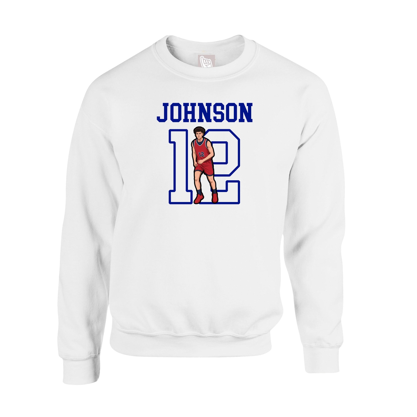 Fleece Crew — Shirsey in White