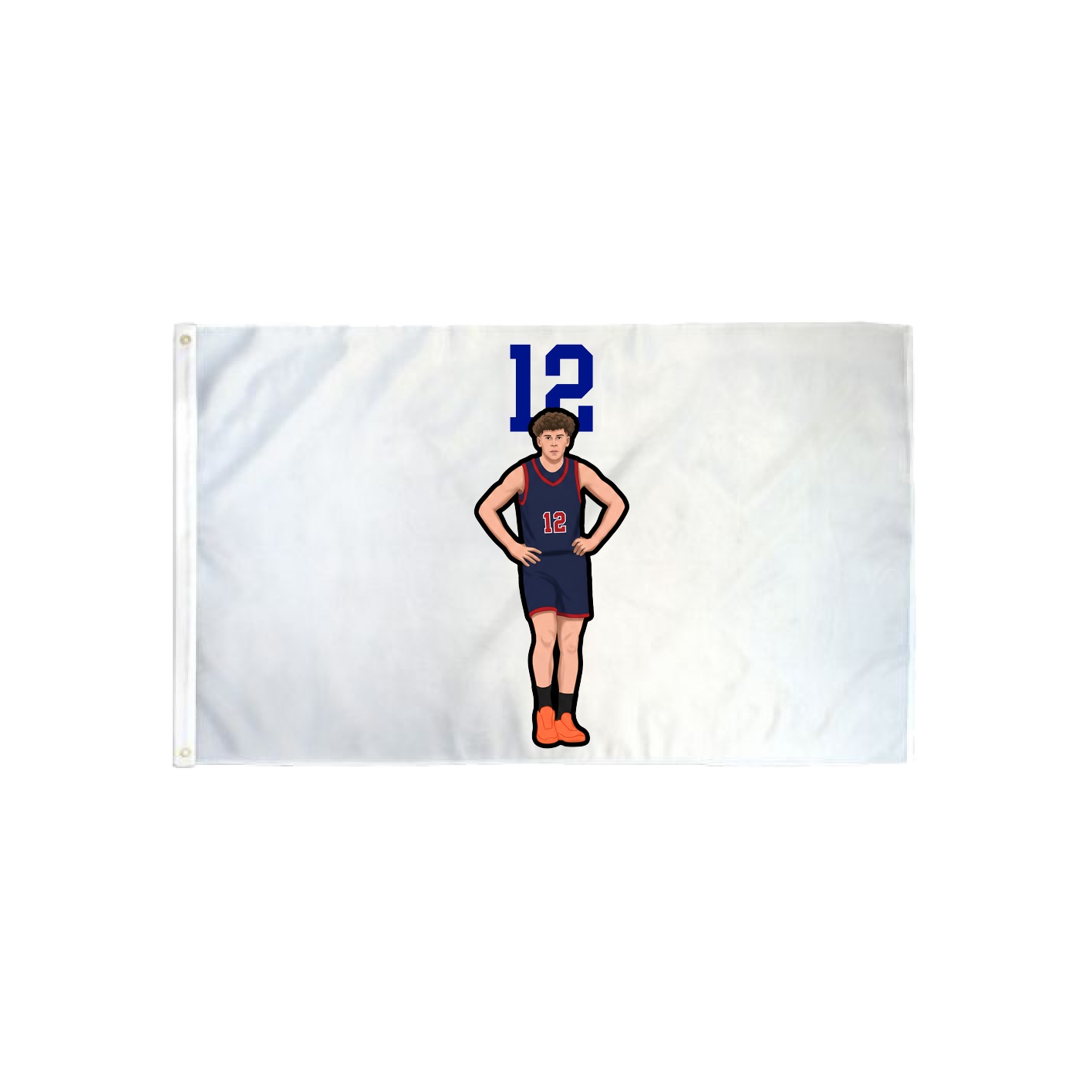 3x5 Flag — Number Top in Classic