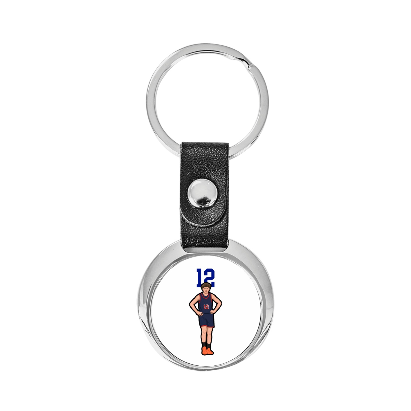 Key Chain — Number Top in Classic