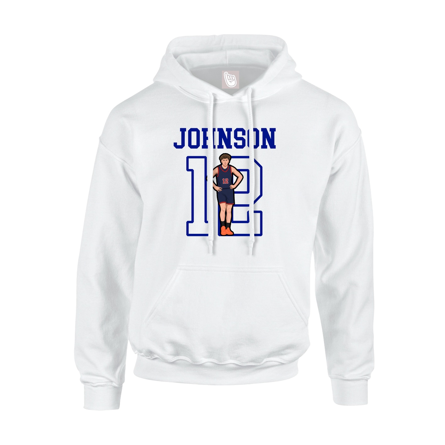 Hoodie — Shirsey in White