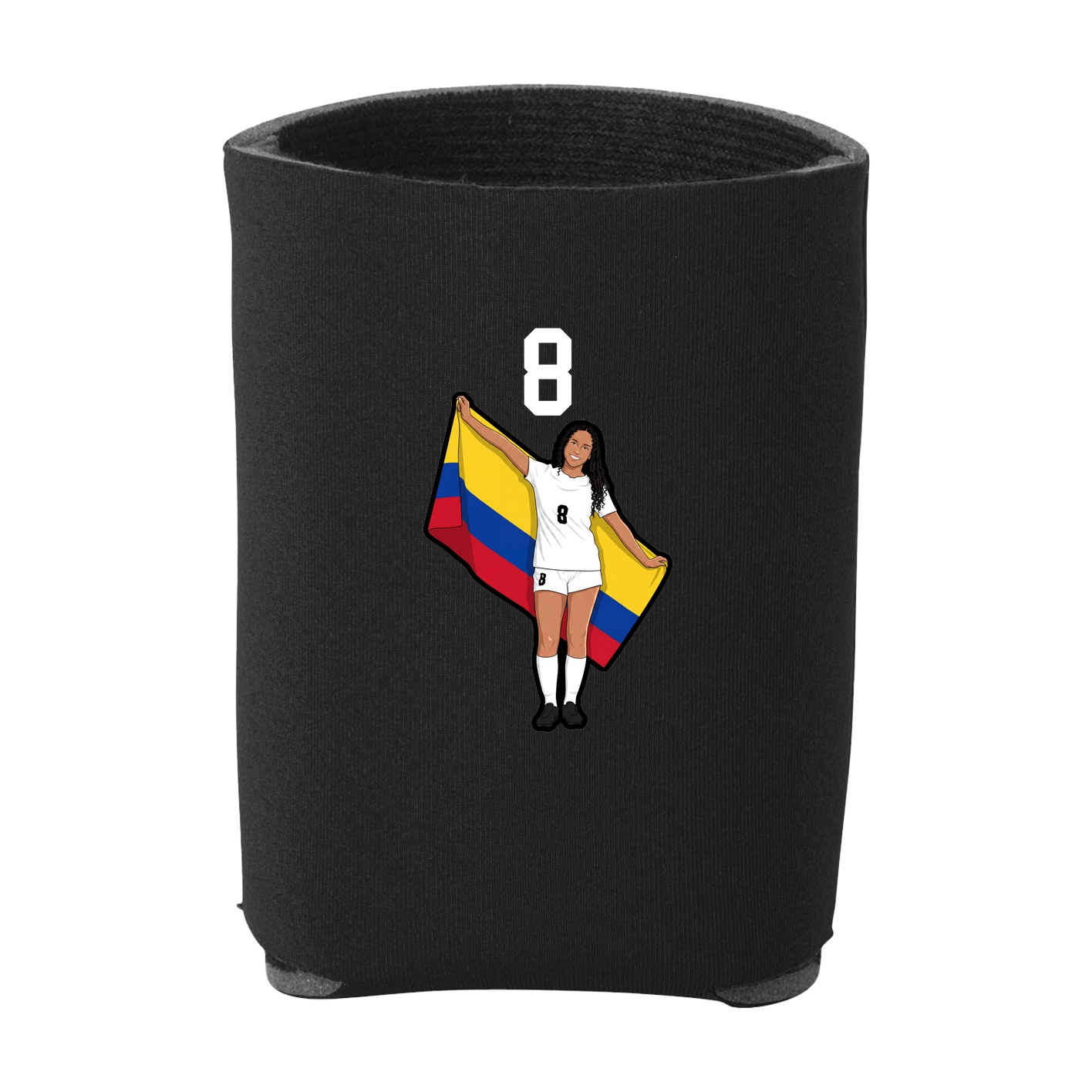 Can Holder — Number Top in Black
