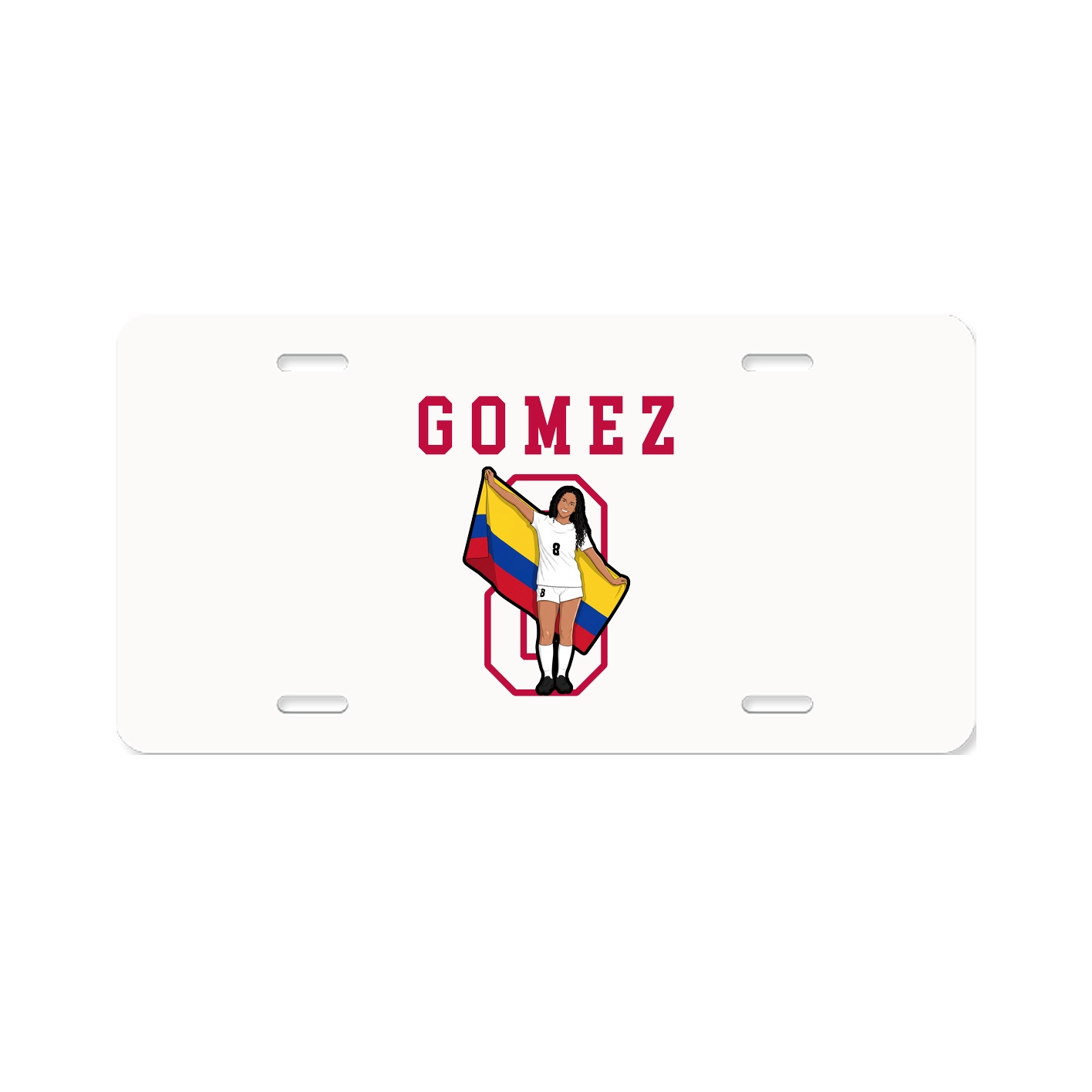 License Plate — Shirsey in Classic
