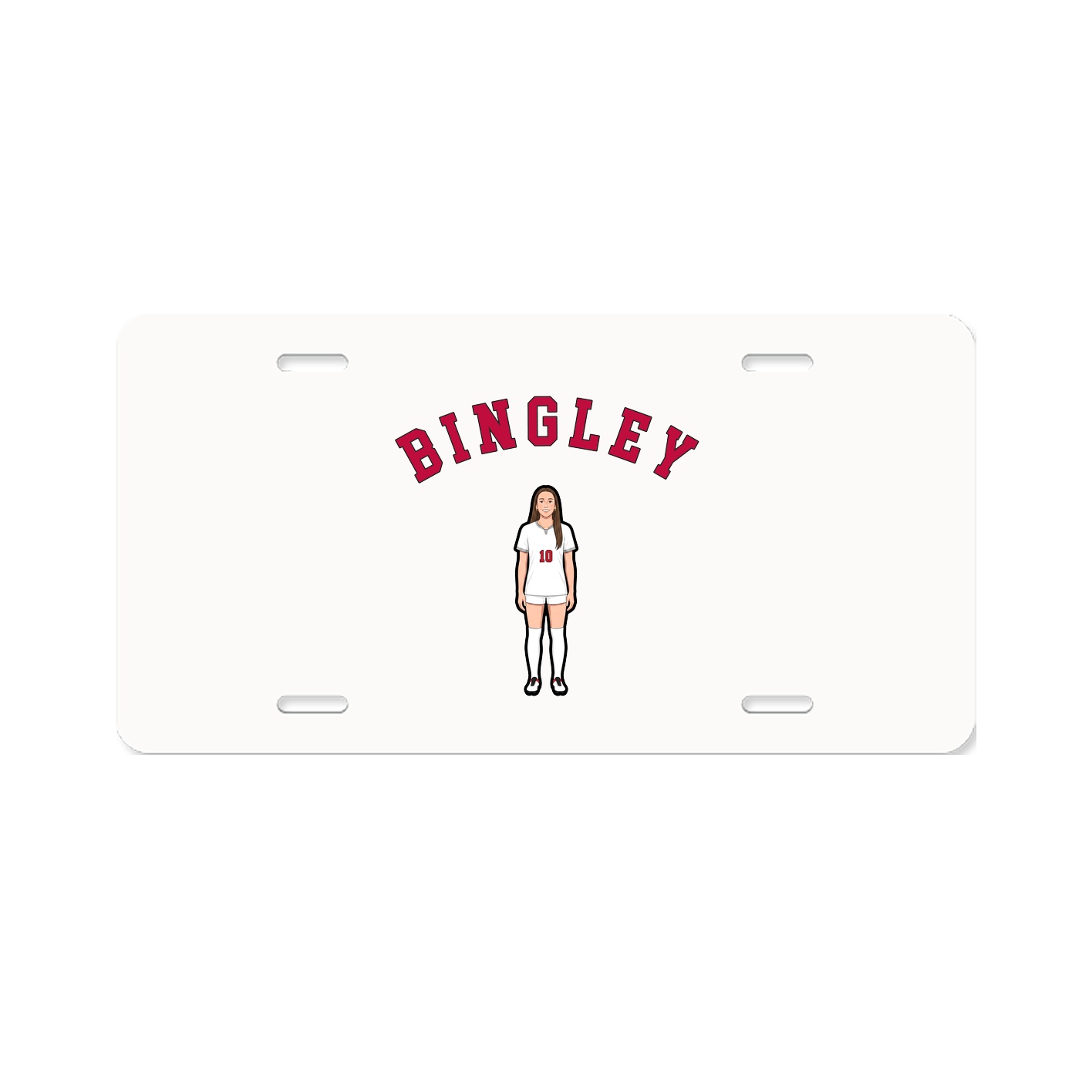 License Plate — Shirsey Arch in Classic