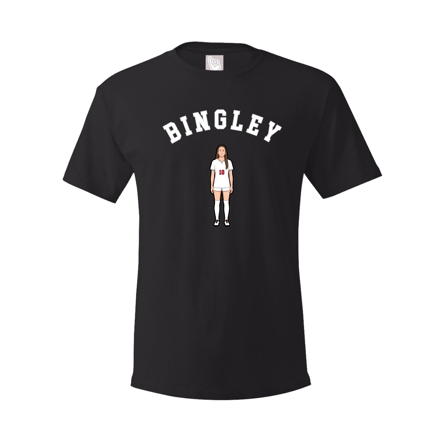 Youth Tee — Shirsey Arch in Black