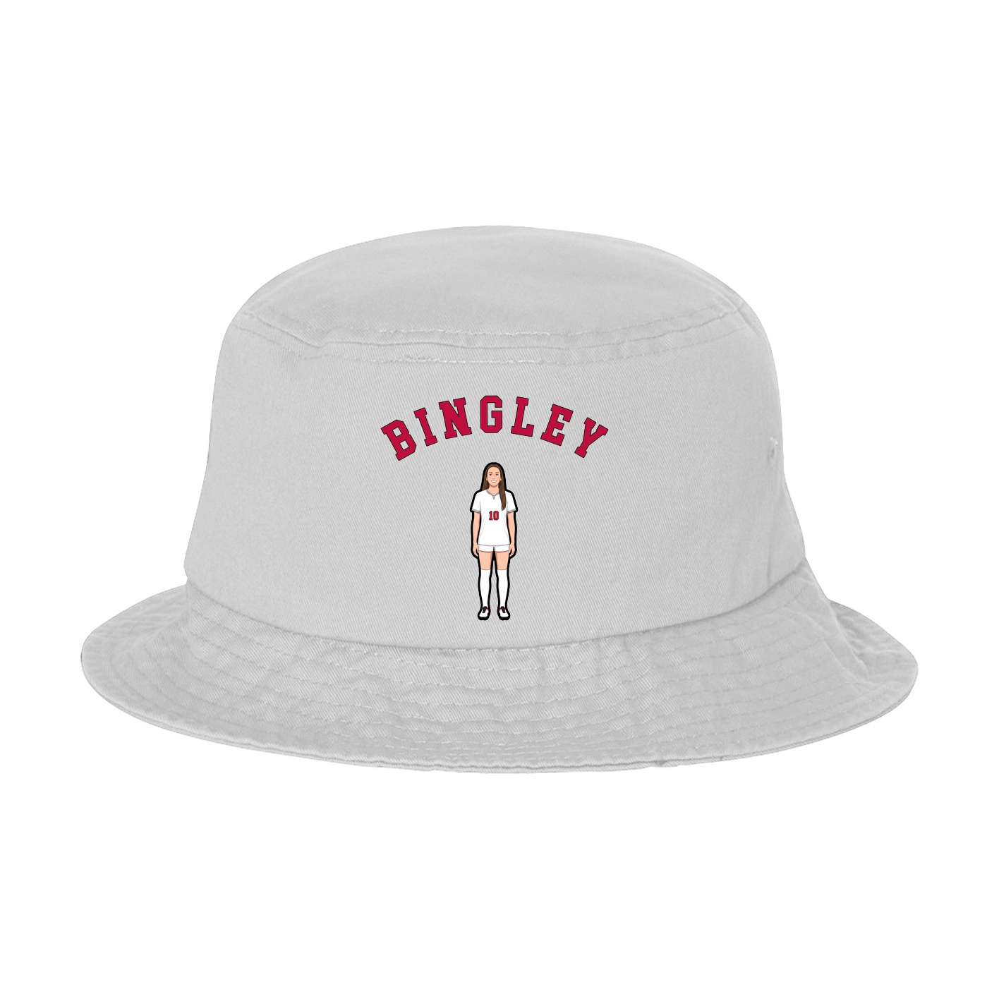 Bucket Cap — Shirsey Arch in White