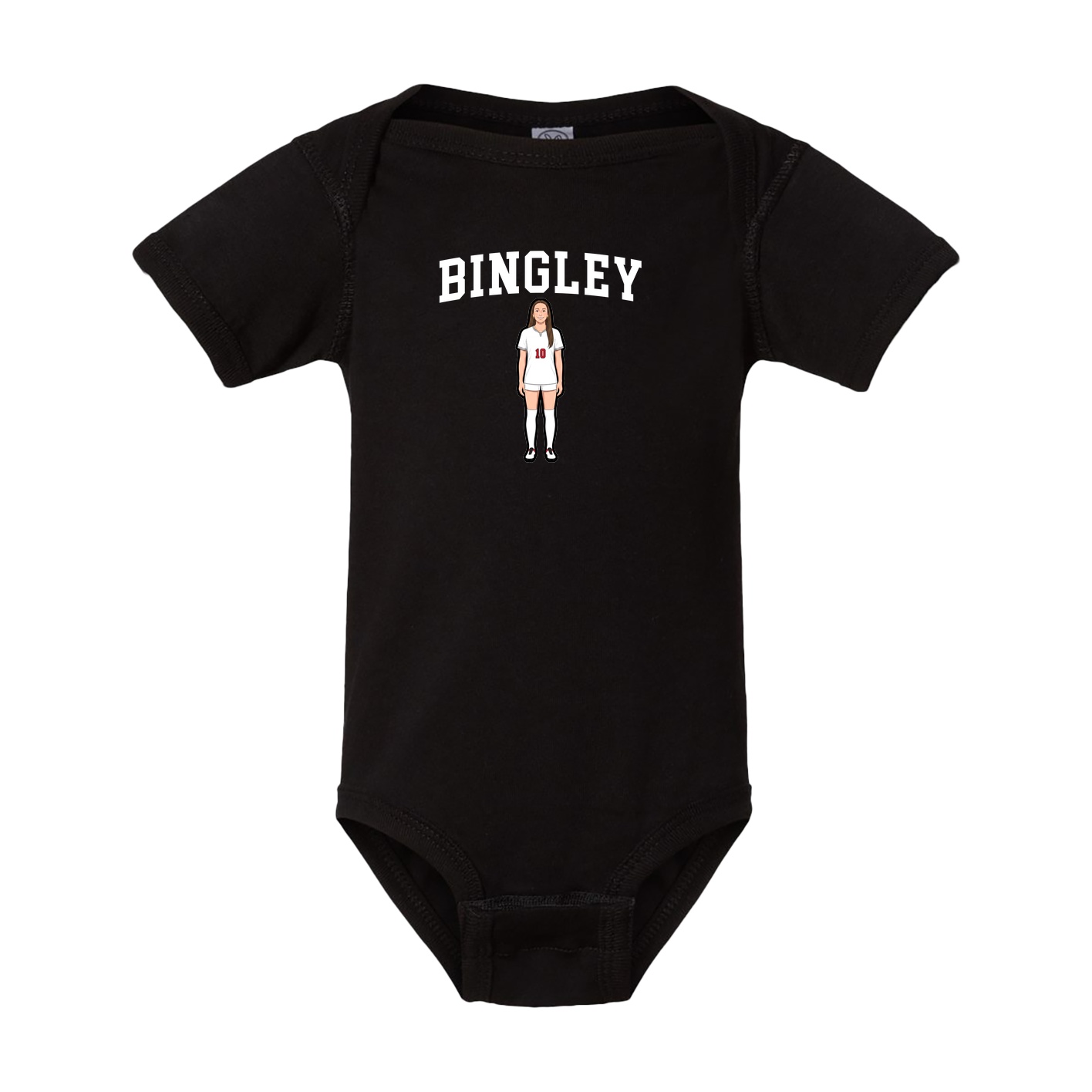 Baby Onesie — Shirsey in Black