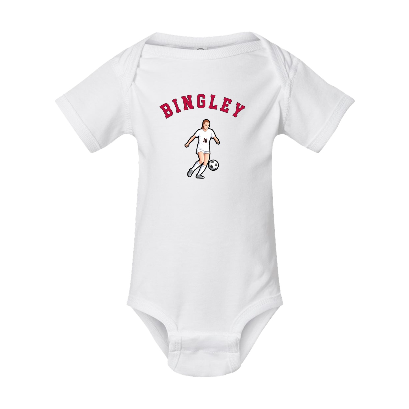 Baby Onesie — Shirsey Arch in White