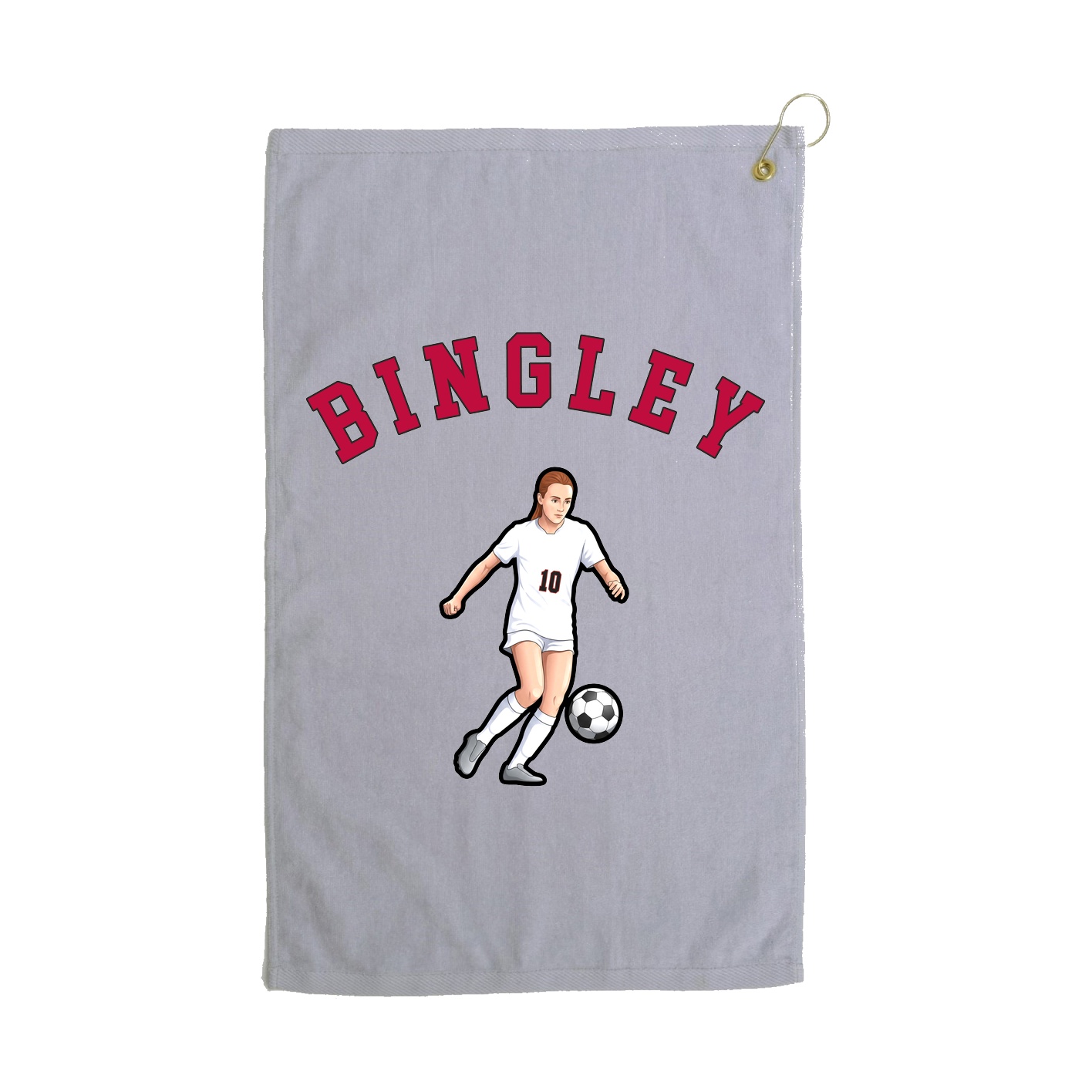 Golf Towel — Shirsey Arch in Grey
