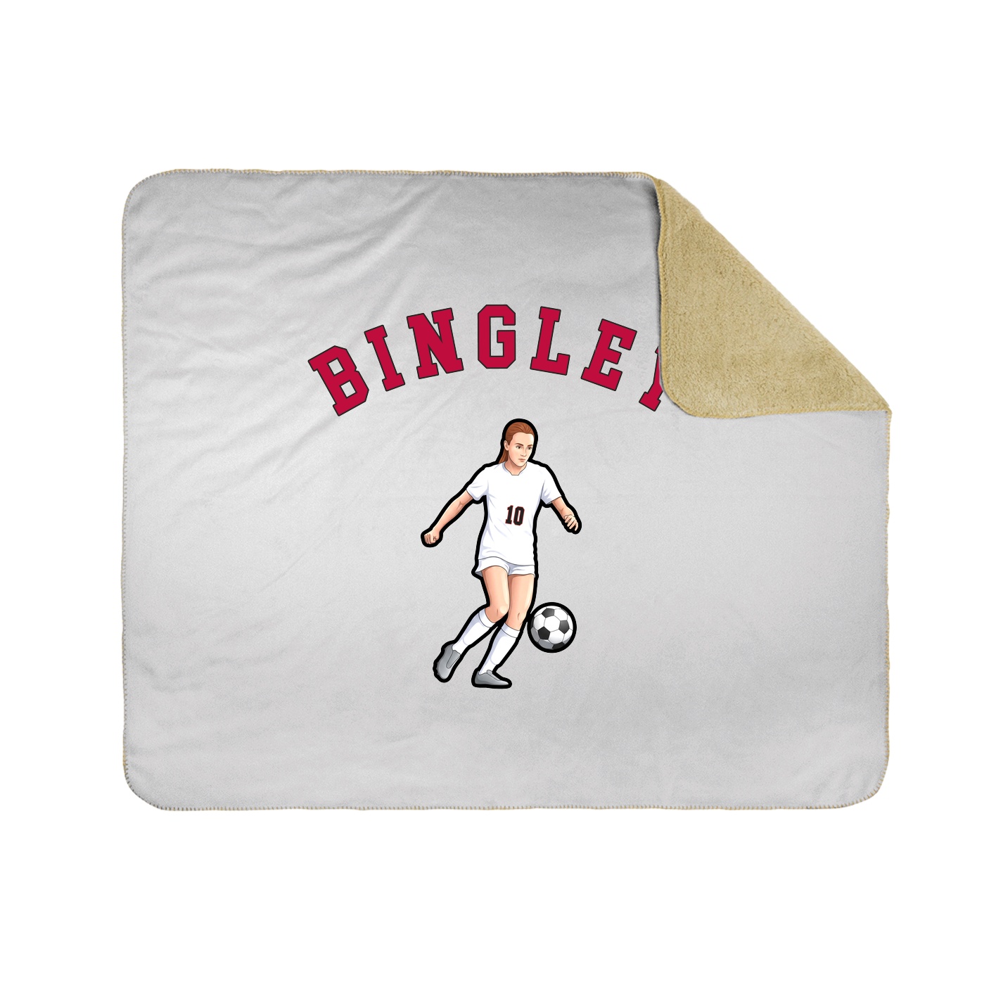 Throw Blanket — Shirsey Arch in White