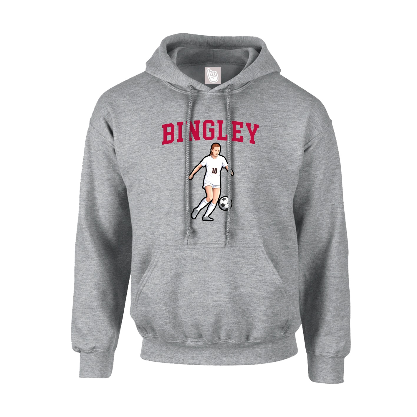 Youth Hoodie — Shirsey in Grey