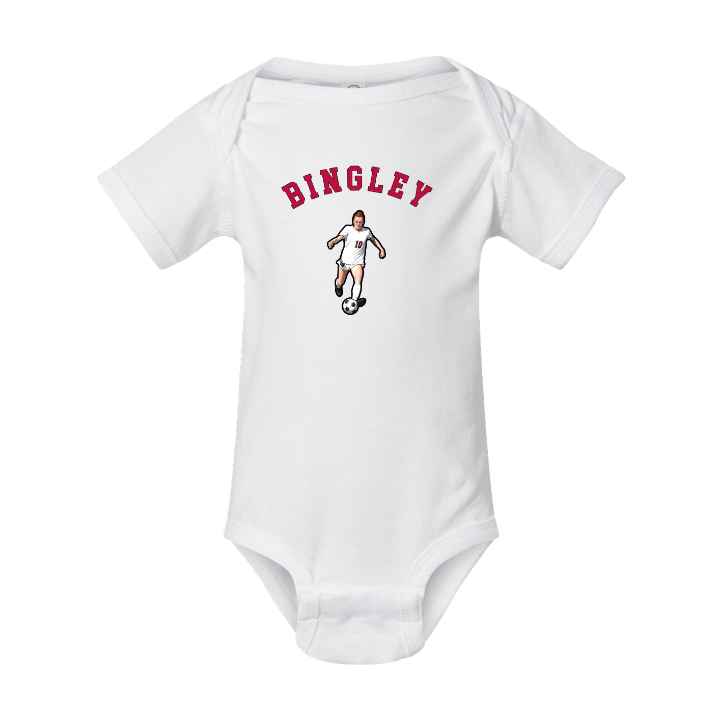 Baby Onesie — Shirsey Arch in White