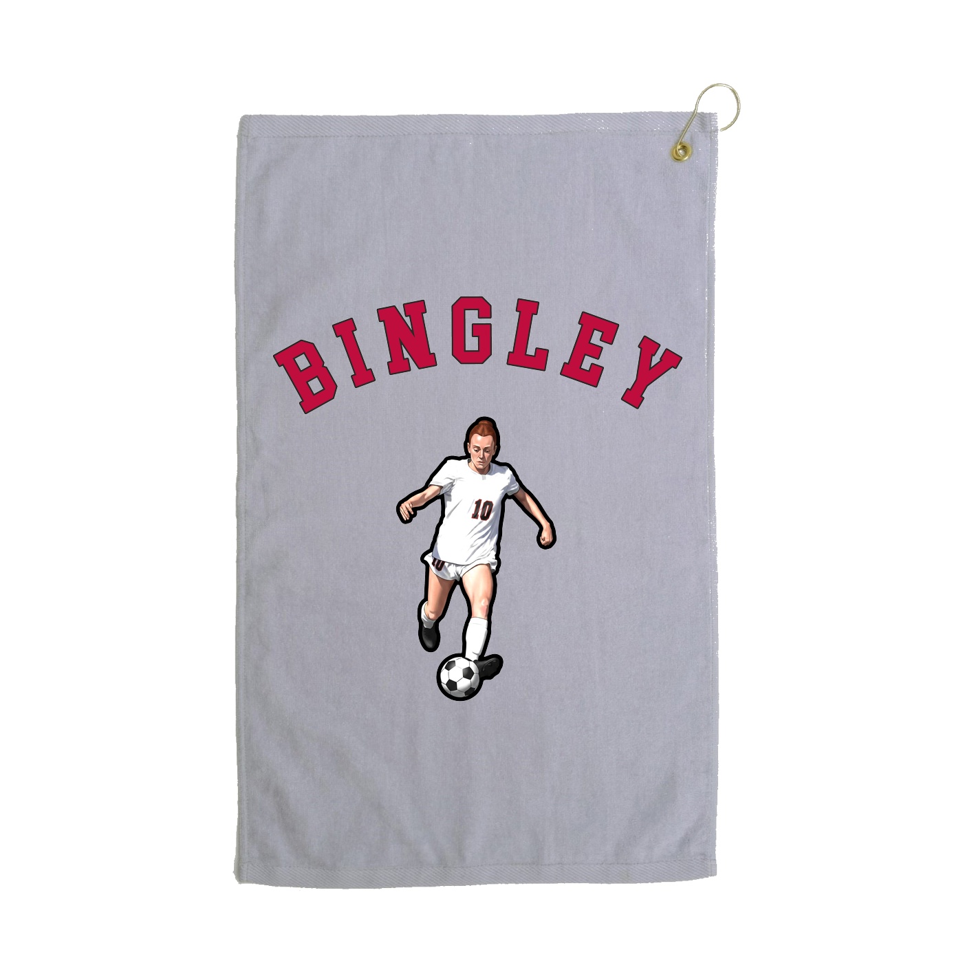 Golf Towel — Shirsey Arch in Grey