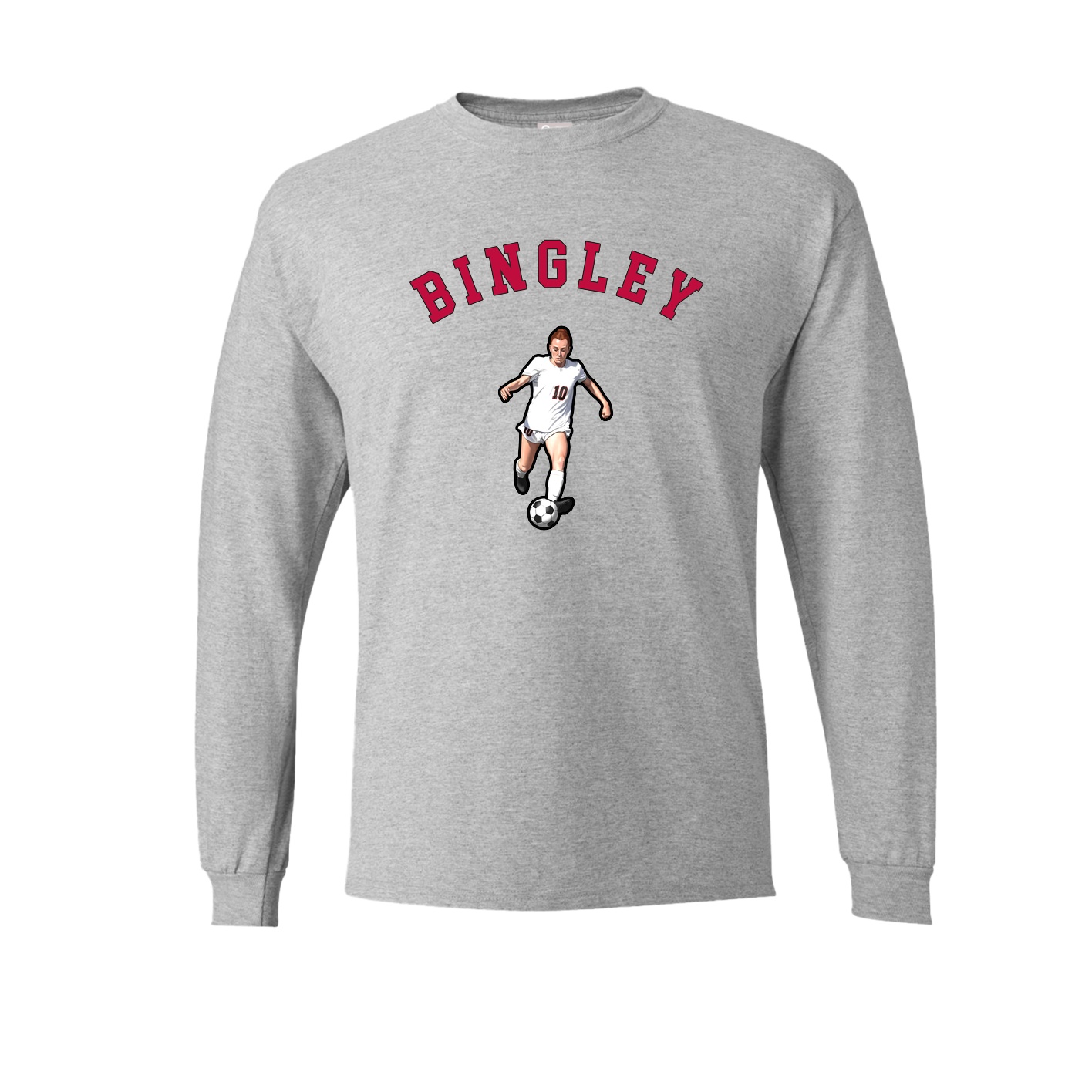 Long Sleeve Tee — Shirsey Arch in Grey