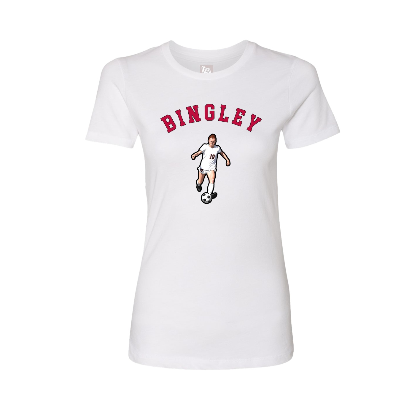 Womens Tee — Shirsey Arch in White