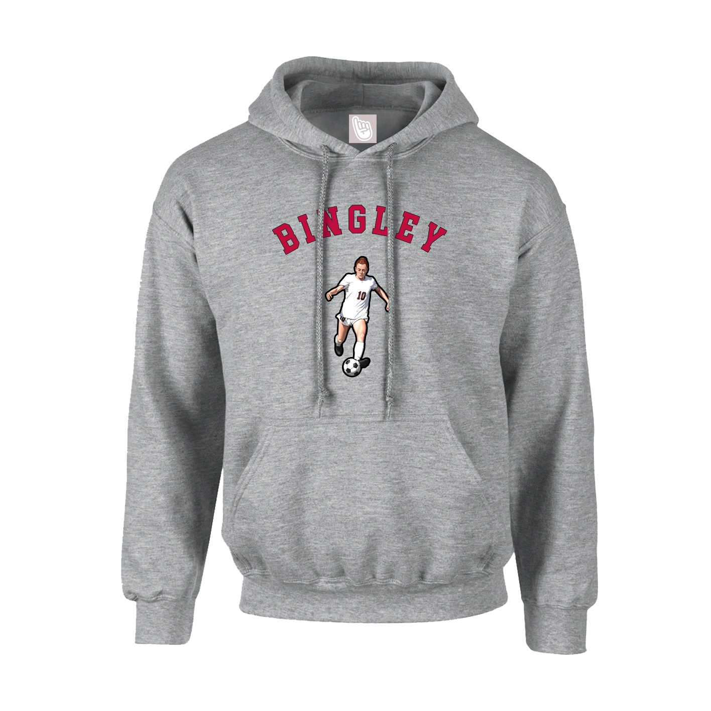 Youth Hoodie — Shirsey Arch in Grey