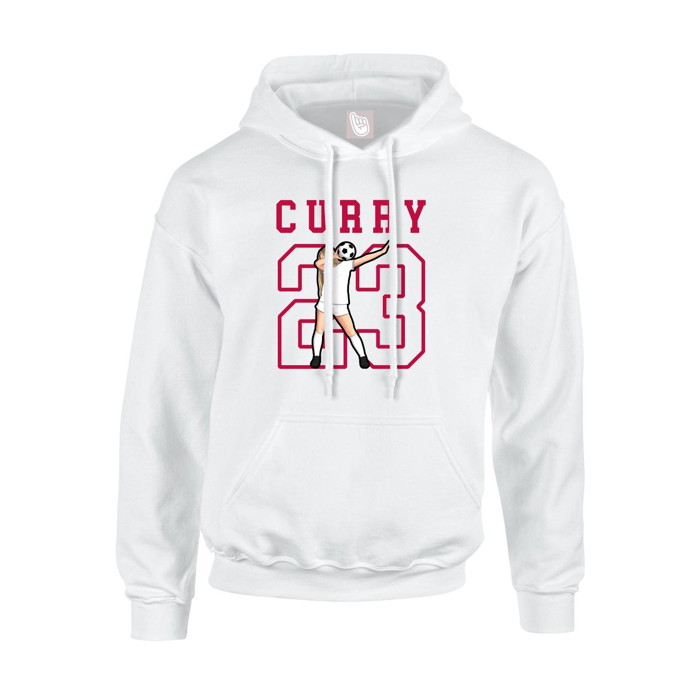 Hoodie — Shirsey in White