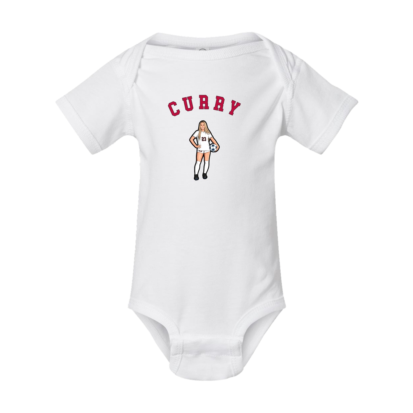 Baby Onesie — Shirsey Arch in White