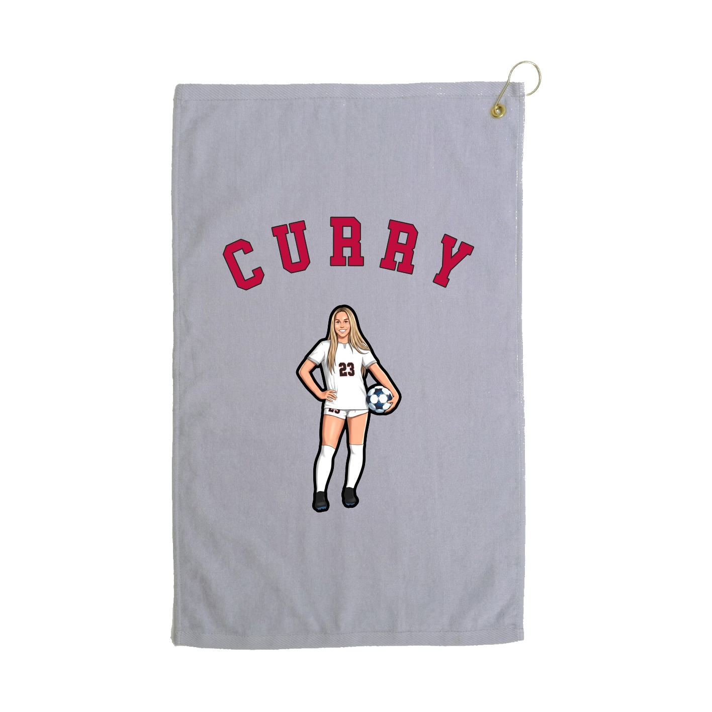 Golf Towel — Shirsey Arch in Grey