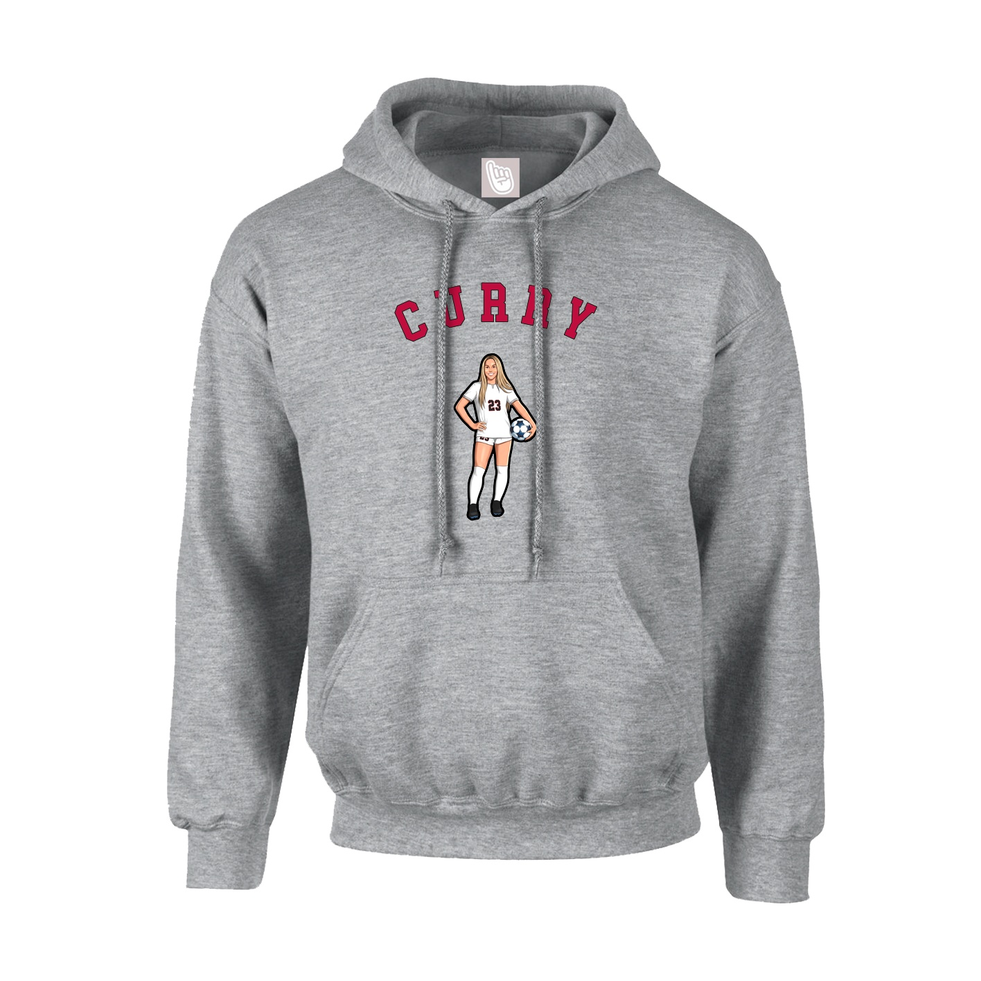 Hoodie — Shirsey Arch in Grey