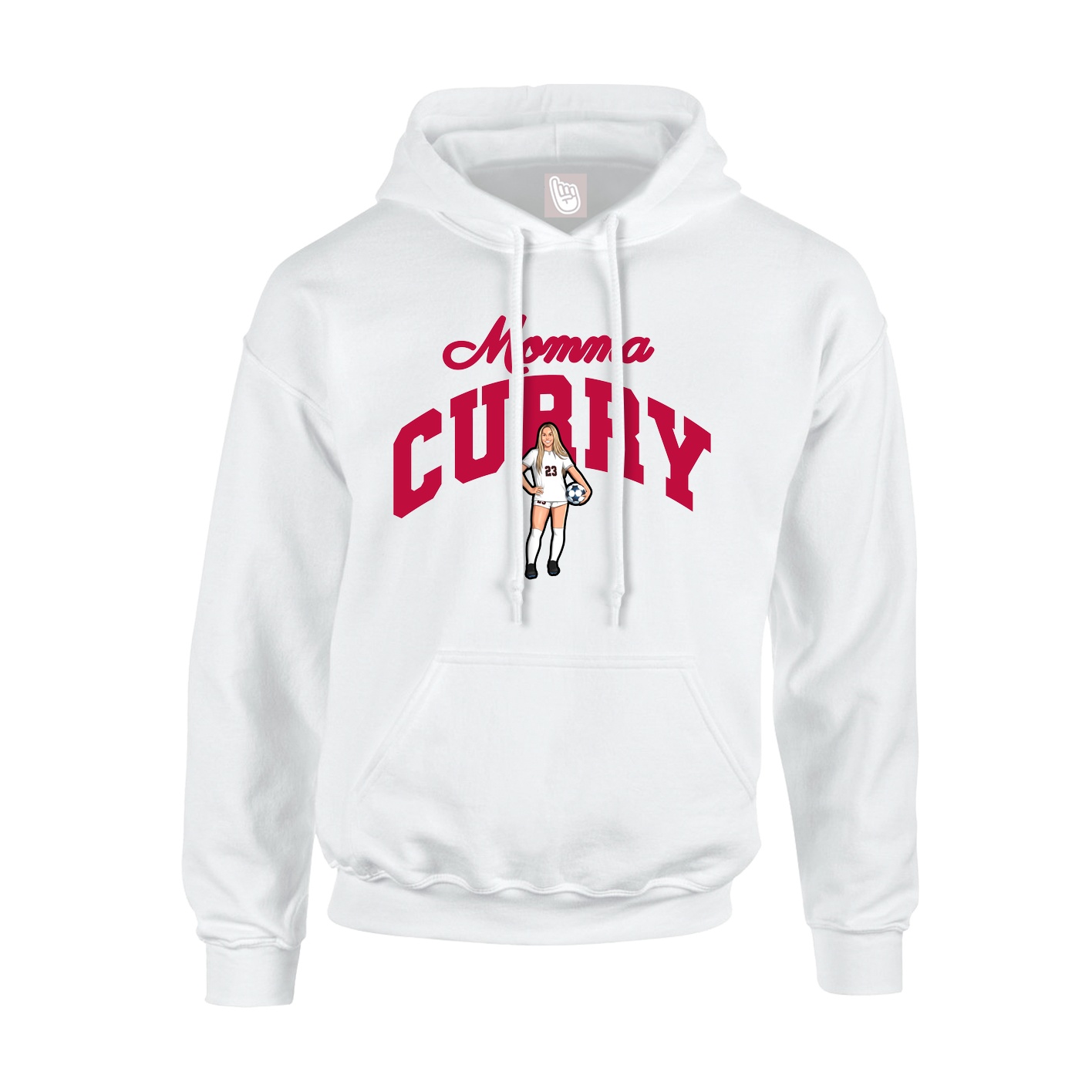 Hoodie — Mothers Day Arch in White