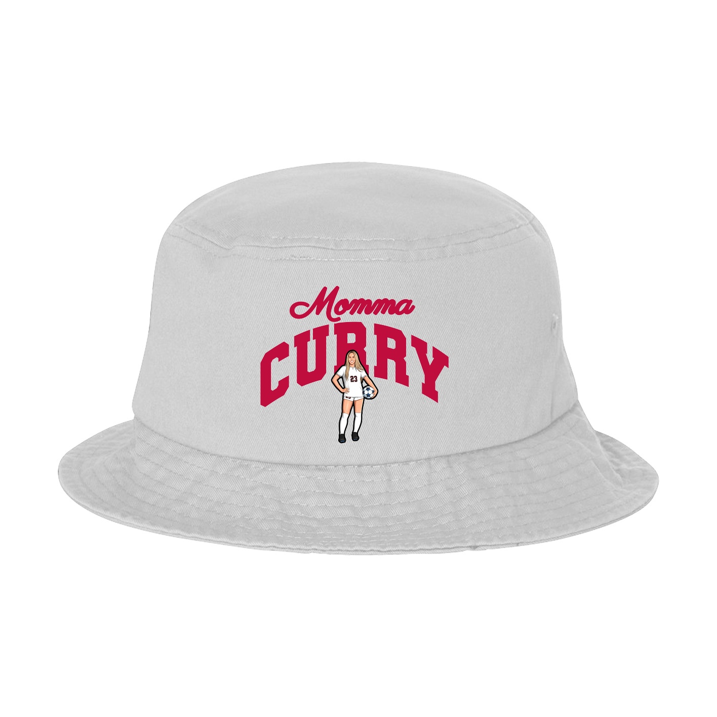 Bucket Cap — Mothers Day Arch in White