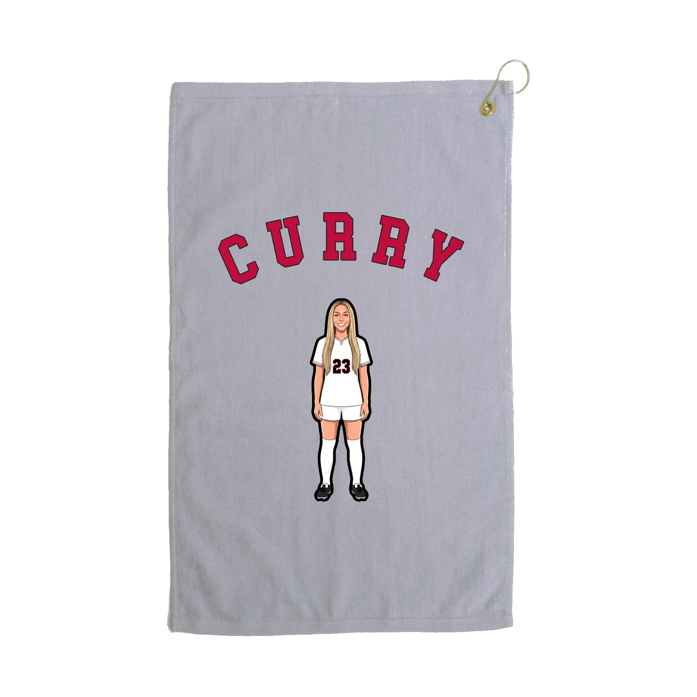 Golf Towel — Shirsey Arch in Grey